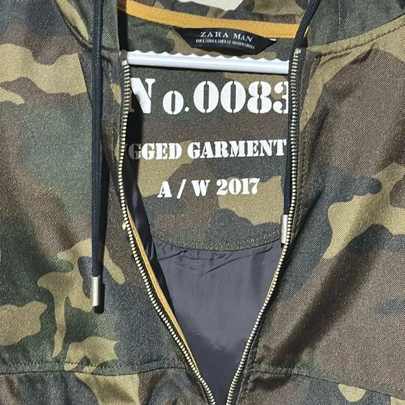 Zara camo windbreaker - Picture 3 of 5